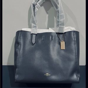 Coach Navy Tote